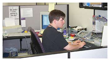 Jason at the Minnesota DNR on his last day.