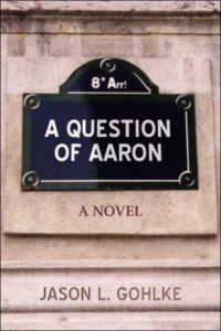 Cover for unfinished novel 'A Question of Aaron'