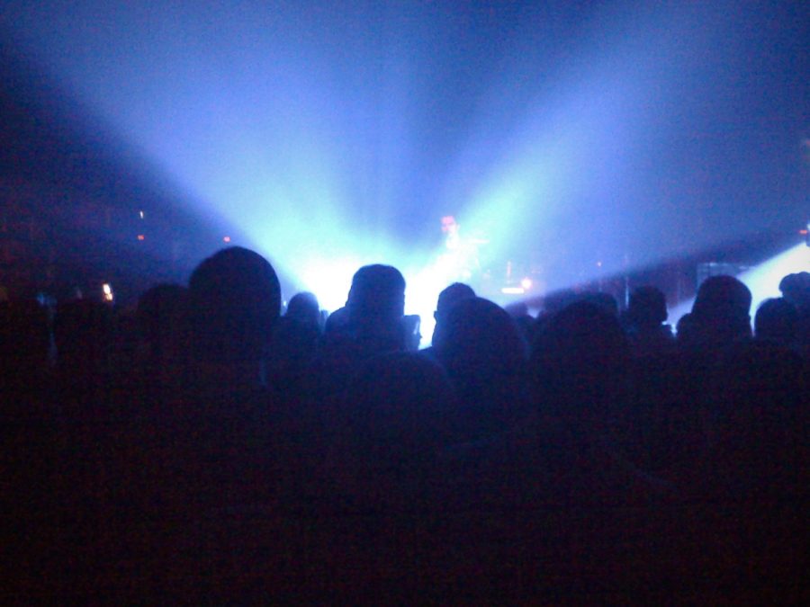 Image of rock concert at Great American in SF in 2008